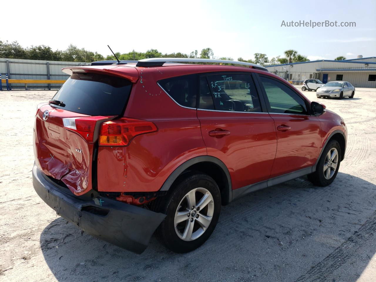 2015 Toyota Rav4 Xle Red vin: 2T3WFREV0FW185317