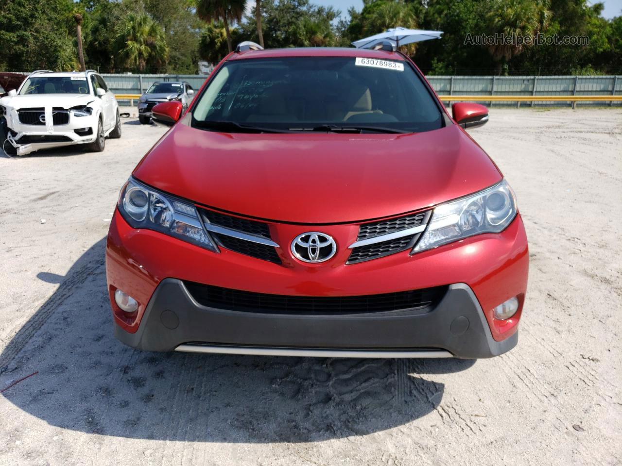 2015 Toyota Rav4 Xle Red vin: 2T3WFREV0FW185317