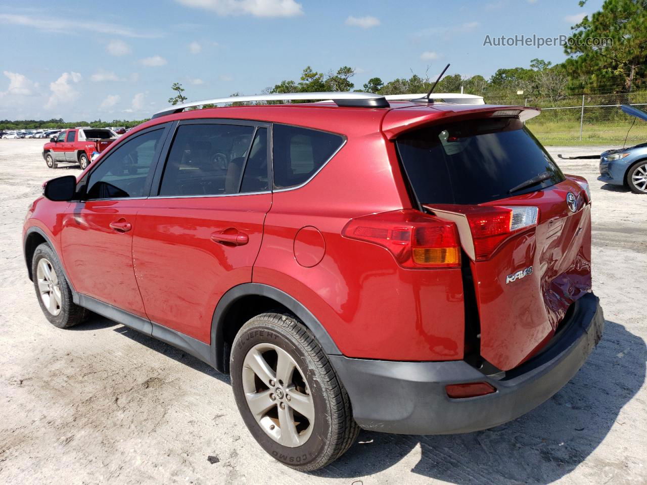 2015 Toyota Rav4 Xle Red vin: 2T3WFREV0FW185317