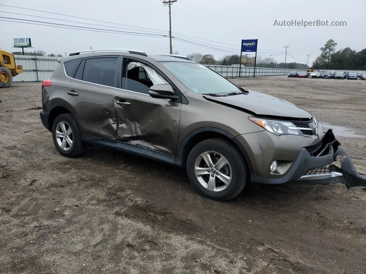 2015 Toyota Rav4 Xle Brown vin: 2T3WFREV0FW186306