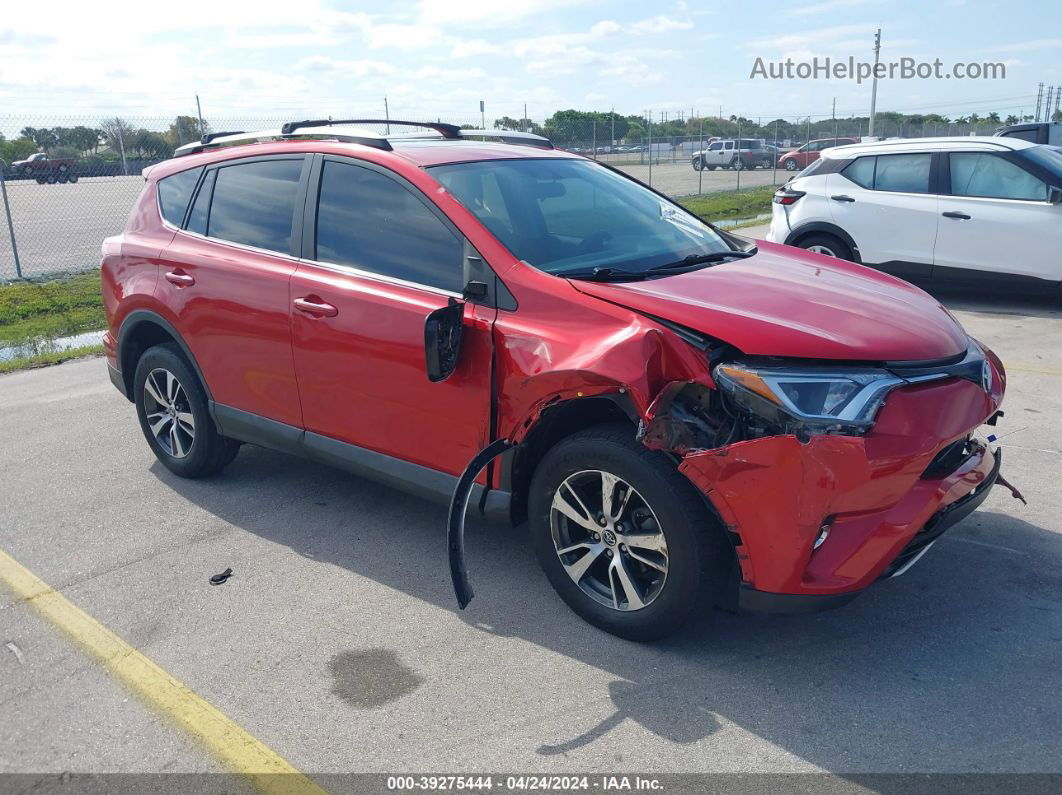 2016 Toyota Rav4 Xle Red vin: 2T3WFREV1GW308592