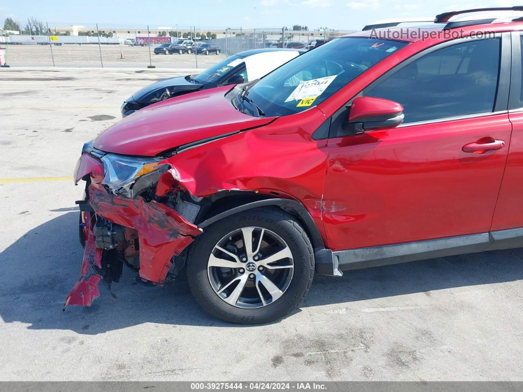 2016 Toyota Rav4 Xle Red vin: 2T3WFREV1GW308592