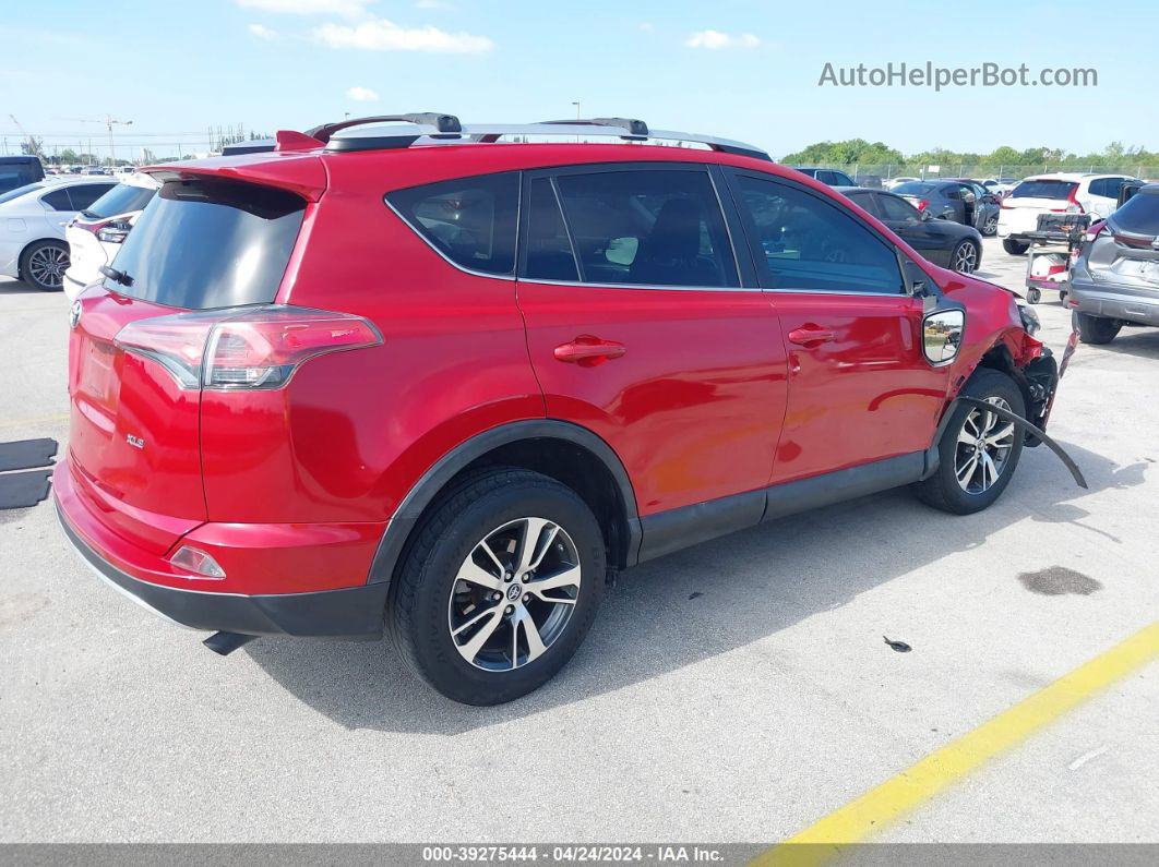 2016 Toyota Rav4 Xle Red vin: 2T3WFREV1GW308592