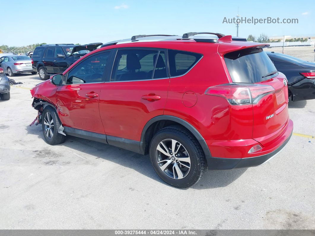 2016 Toyota Rav4 Xle Red vin: 2T3WFREV1GW308592