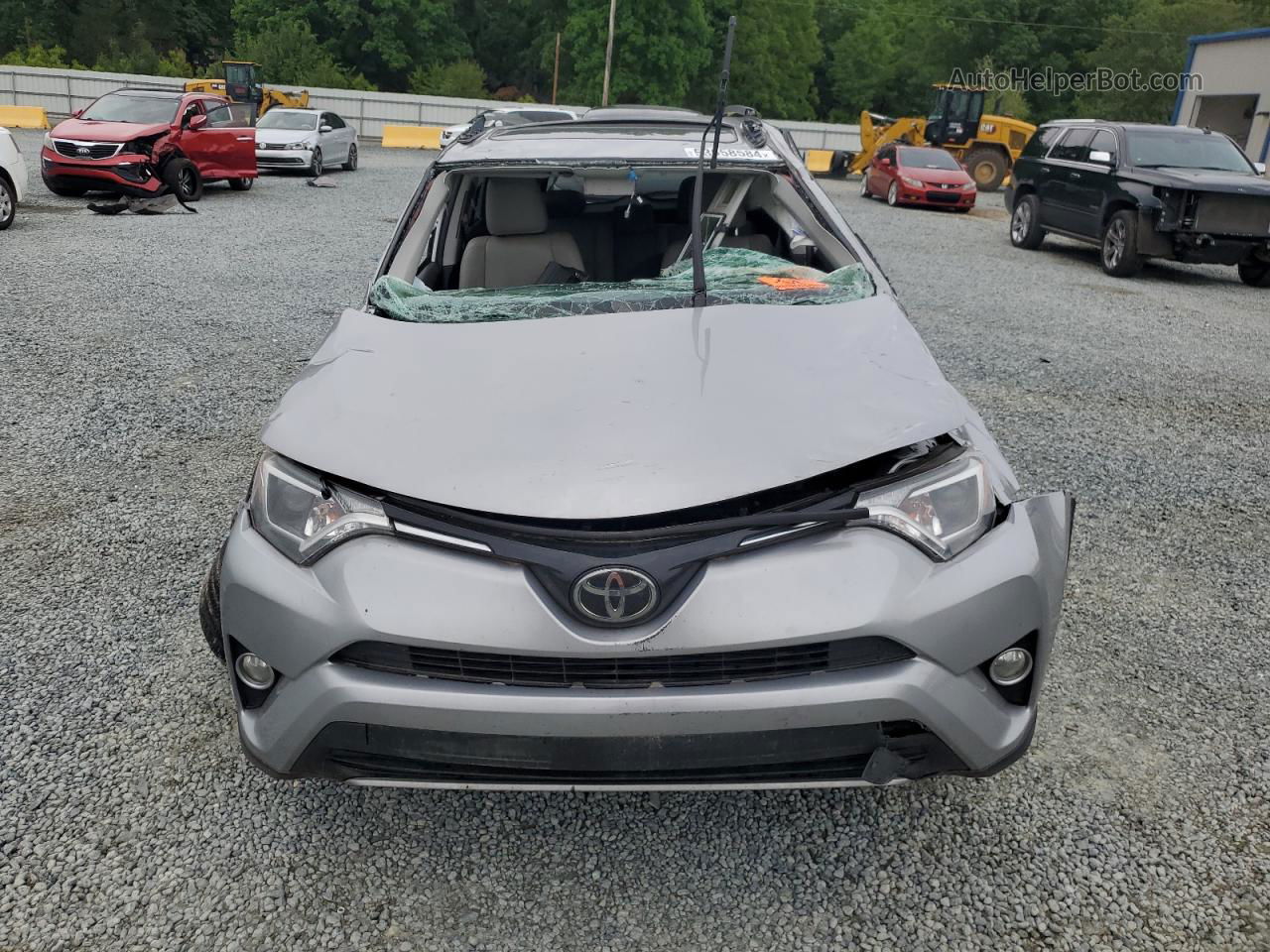 2018 Toyota Rav4 Adventure Silver vin: 2T3WFREV1JW437567