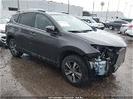 2018 Toyota Rav4 Xle Gray vin: 2T3WFREV1JW485411