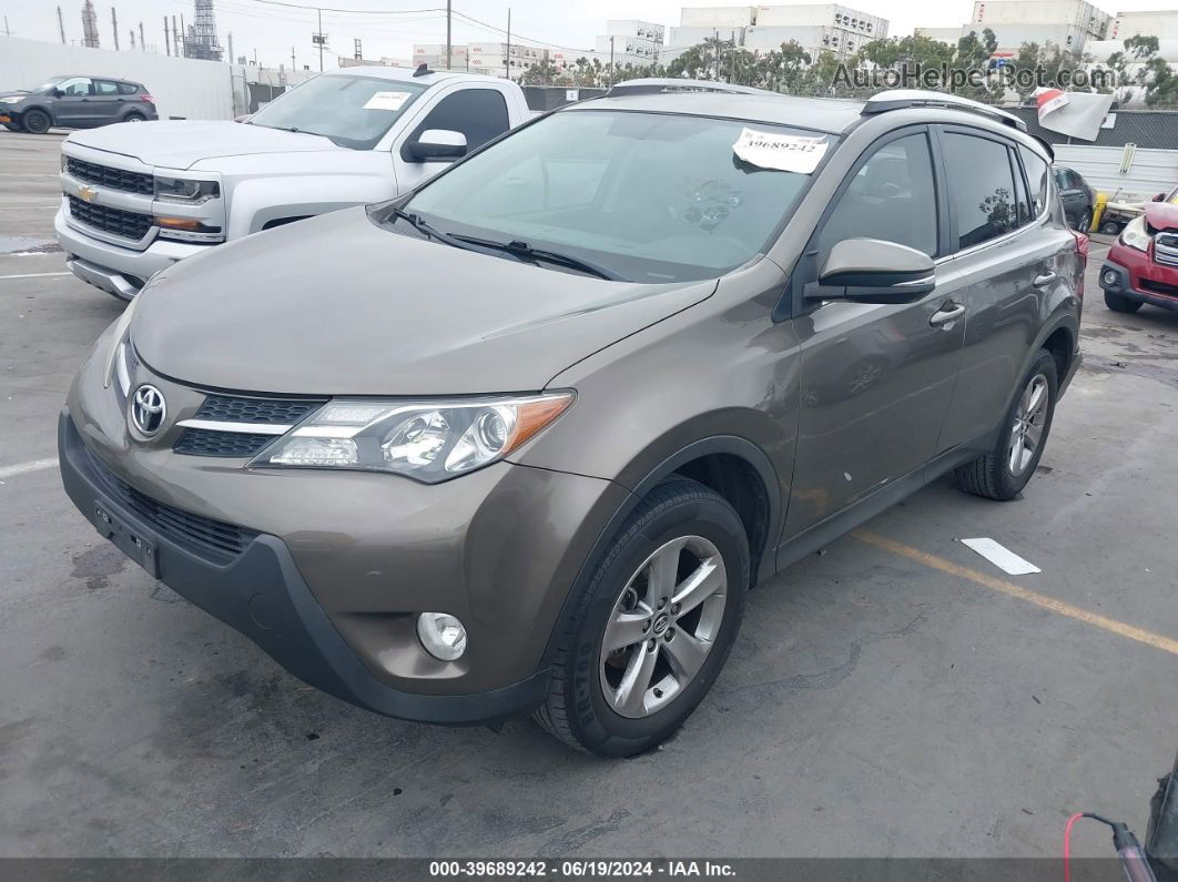 2015 Toyota Rav4 Xle Gray vin: 2T3WFREV2FW180586