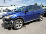 2015 Toyota Rav4 Xle Blue vin: 2T3WFREV2FW196190