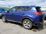 2015 Toyota Rav4 Xle Blue vin: 2T3WFREV2FW196190