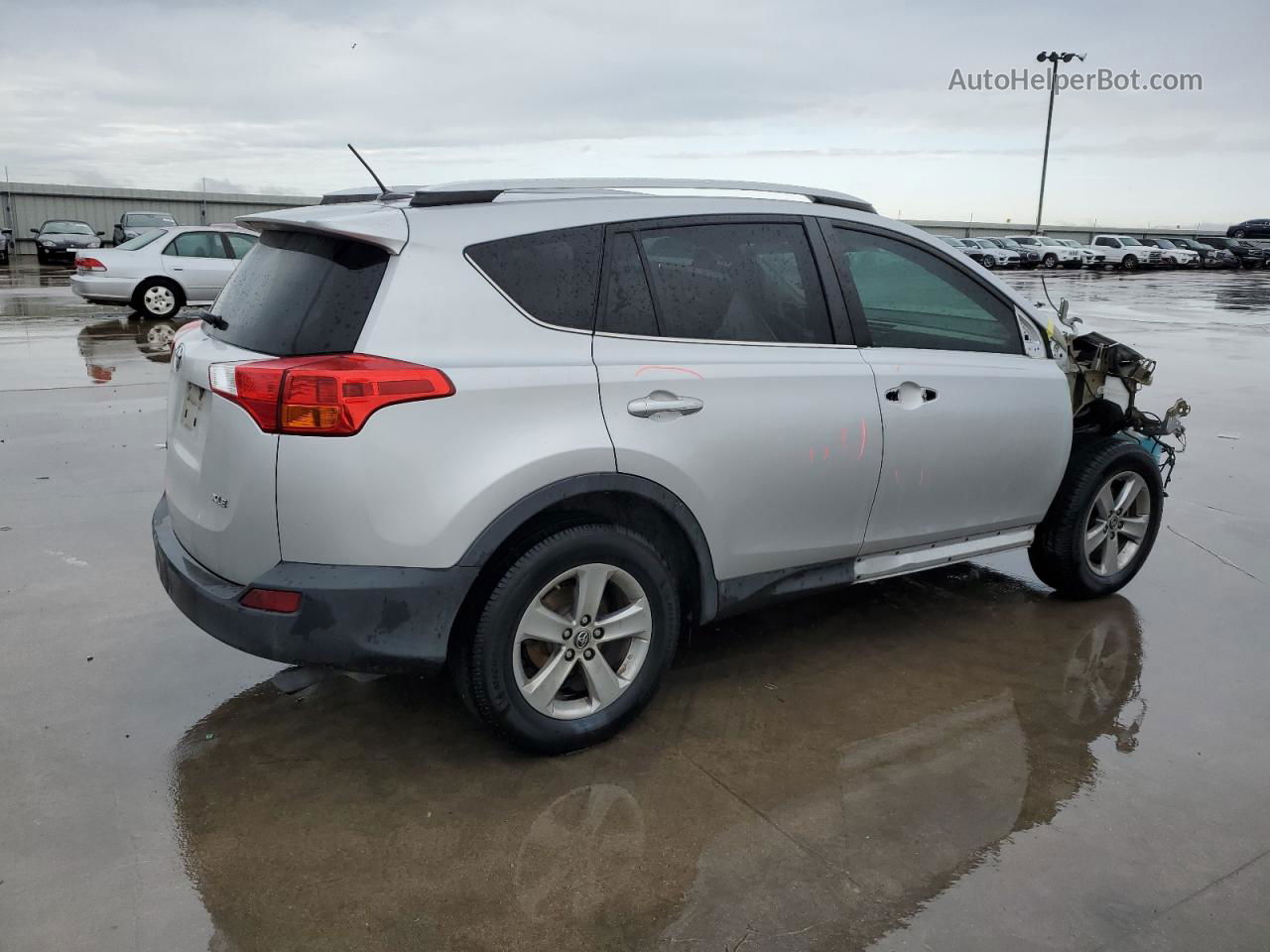 2015 Toyota Rav4 Xle Silver vin: 2T3WFREV2FW207396