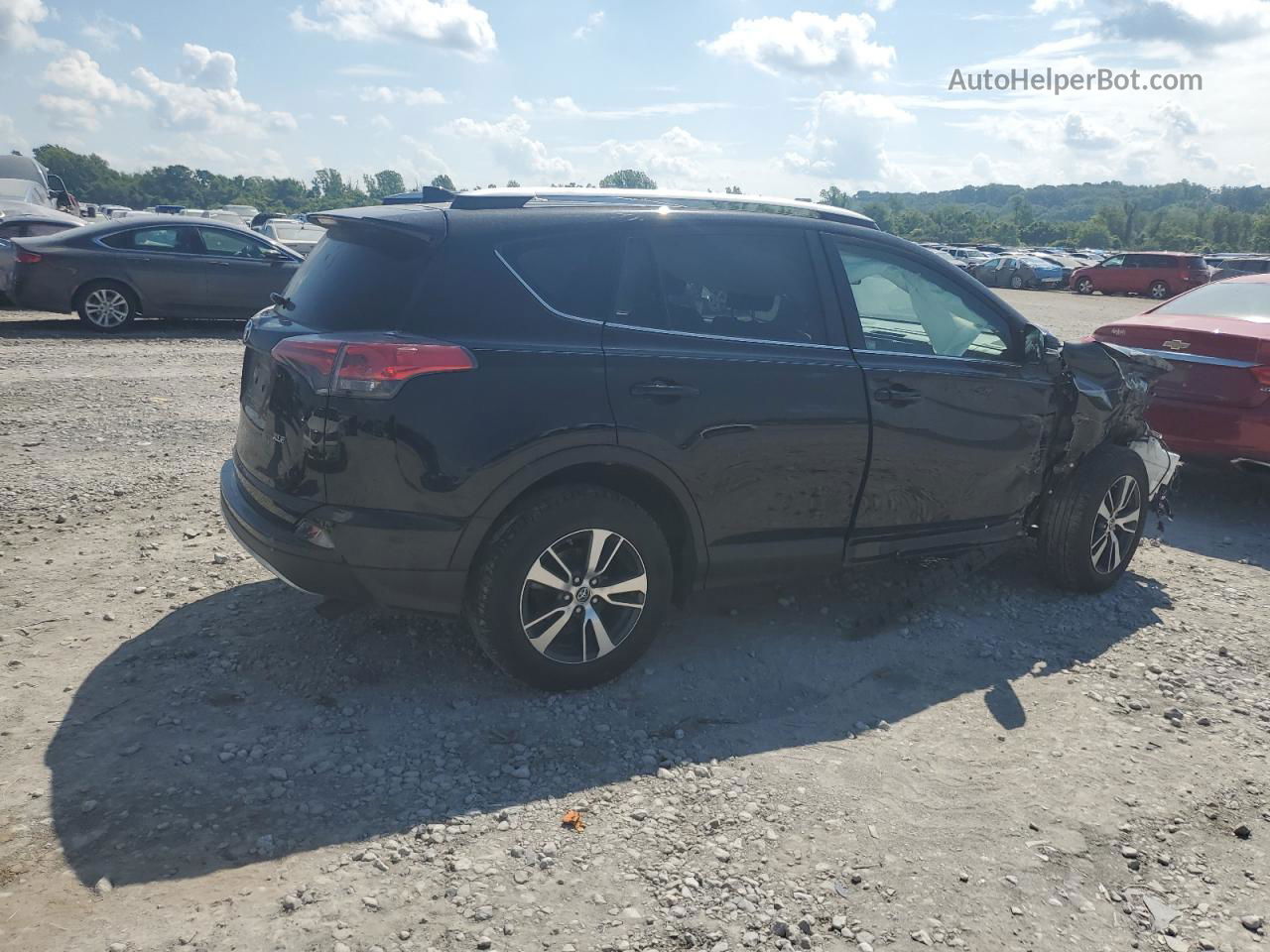 2016 Toyota Rav4 Xle Черный vin: 2T3WFREV3GW274719