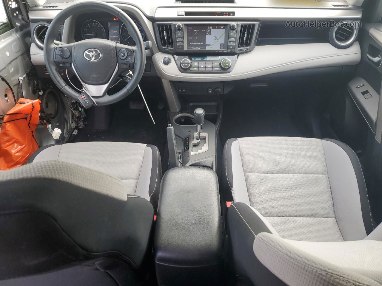 2017 Toyota Rav4 Xle Серебряный vin: 2T3WFREV3HW314217