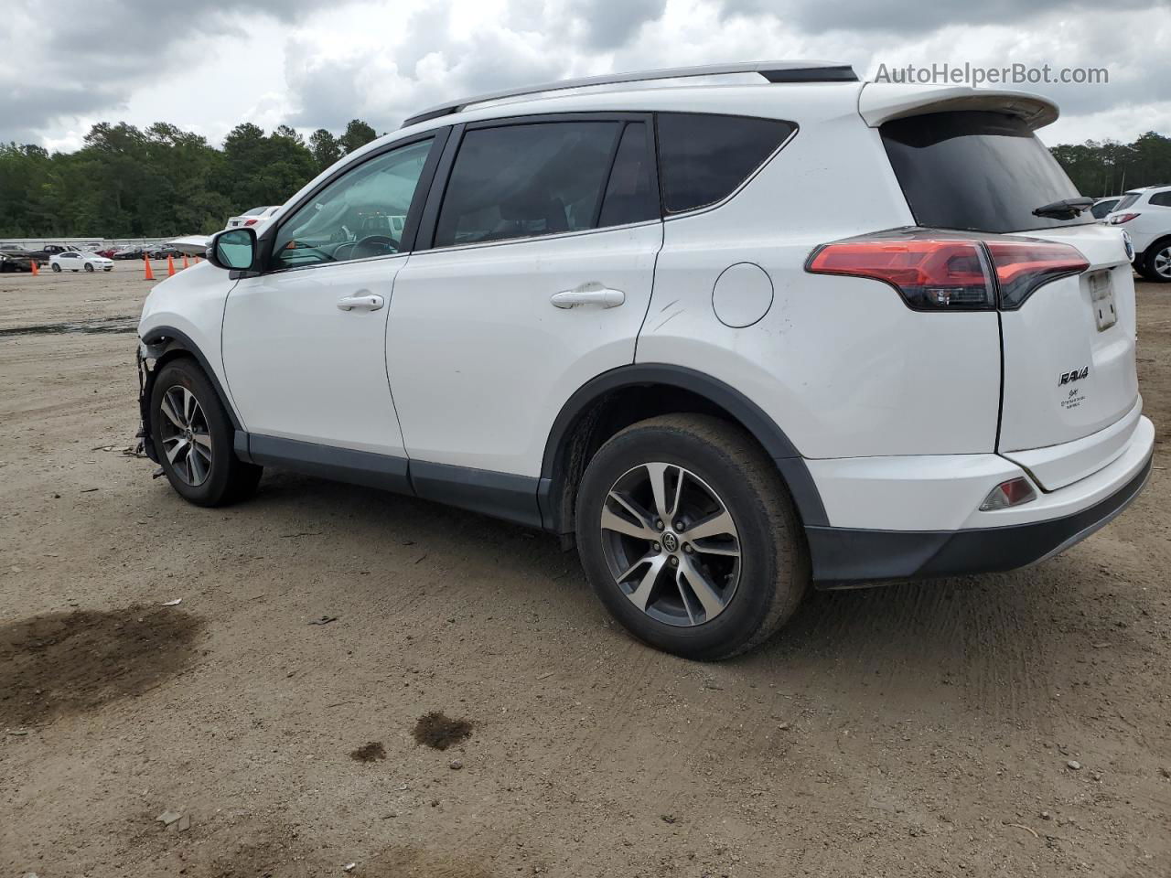 2018 Toyota Rav4 Adventure White vin: 2T3WFREV3JW462406