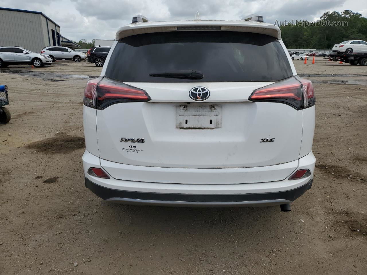 2018 Toyota Rav4 Adventure White vin: 2T3WFREV3JW462406