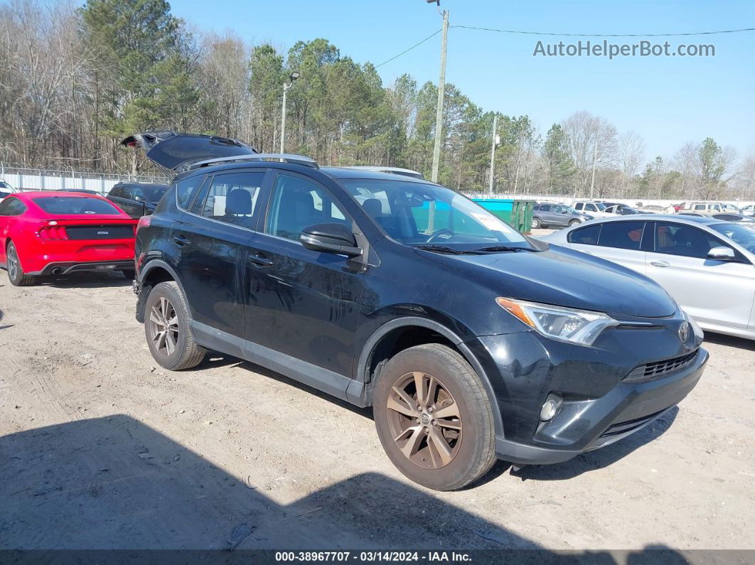 2018 Toyota Rav4 Xle Черный vin: 2T3WFREV3JW474510