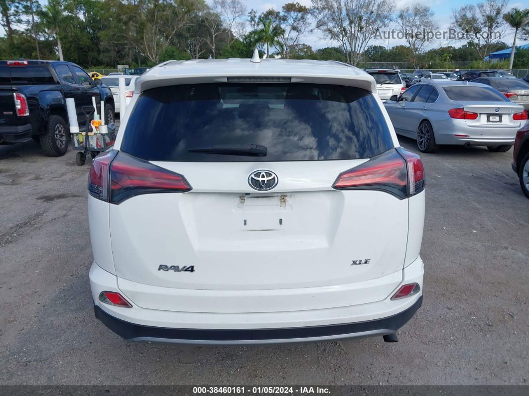 2018 Toyota Rav4 Xle White vin: 2T3WFREV3JW482574