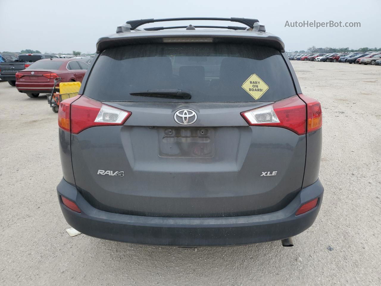 2015 Toyota Rav4 Xle Gray vin: 2T3WFREV4FW231151