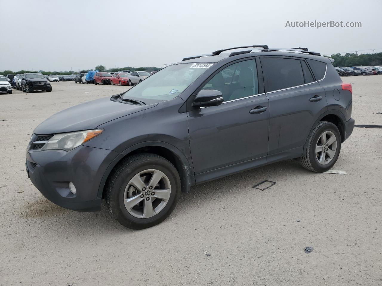 2015 Toyota Rav4 Xle Gray vin: 2T3WFREV4FW231151