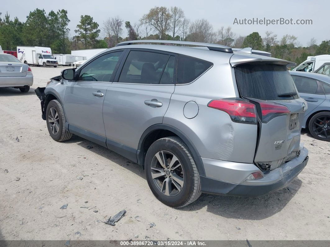 2017 Toyota Rav4 Xle Silver vin: 2T3WFREV4HW352796