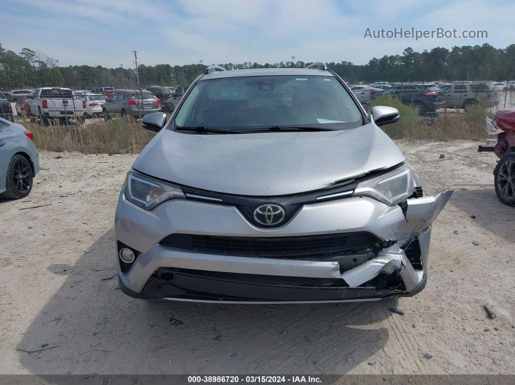 2017 Toyota Rav4 Xle Silver vin: 2T3WFREV4HW352796