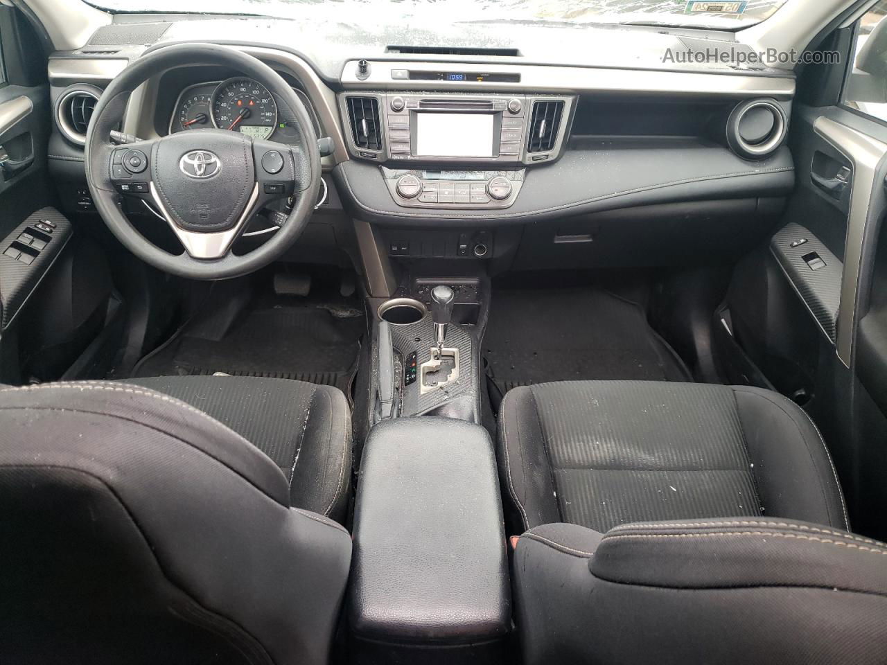 2015 Toyota Rav4 Xle Белый vin: 2T3WFREV5FW135786