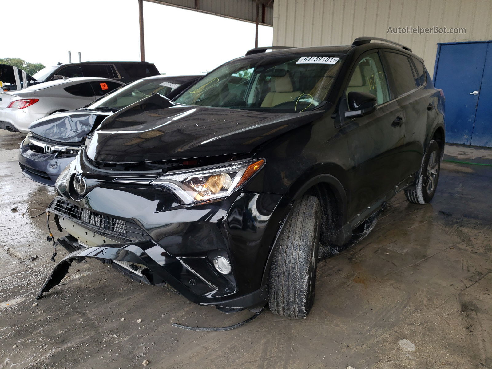 2018 Toyota Rav4 Adventure Black vin: 2T3WFREV5JW445221