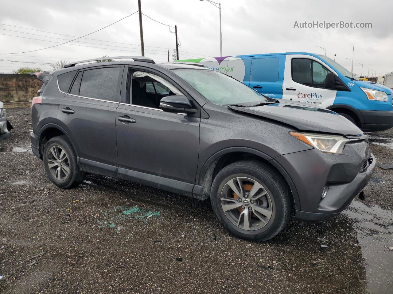 2018 Toyota Rav4 Adventure Gray vin: 2T3WFREV5JW518846