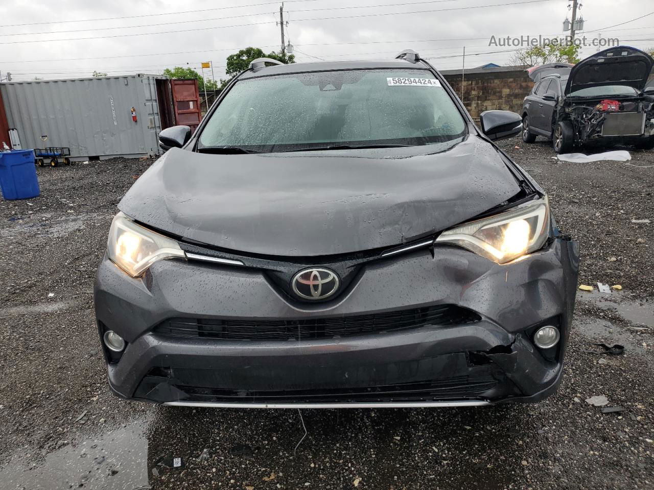 2018 Toyota Rav4 Adventure Gray vin: 2T3WFREV5JW518846