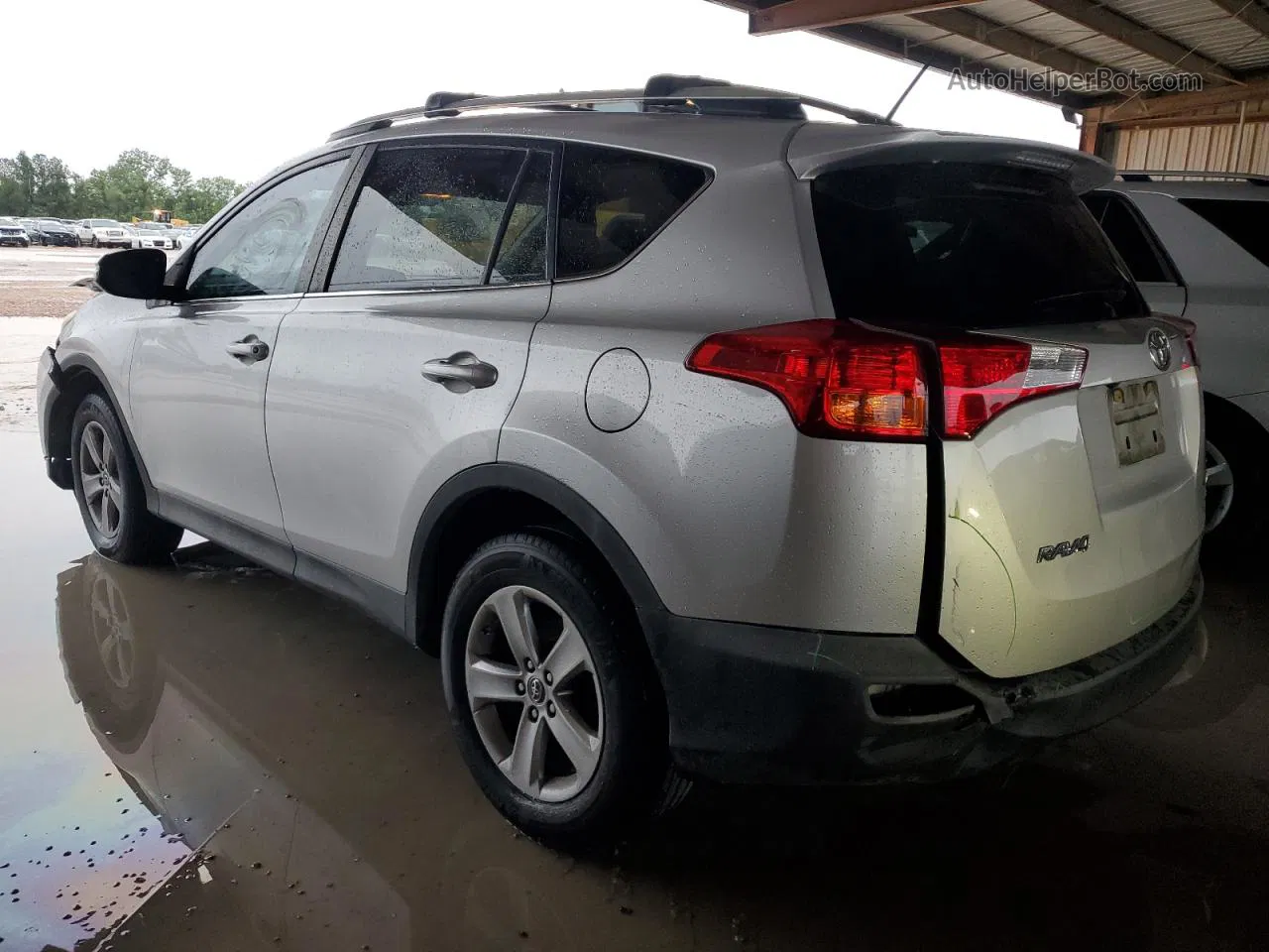 2015 Toyota Rav4 Xle Silver vin: 2T3WFREV6FW211760