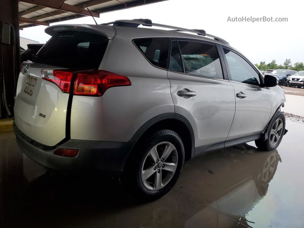 2015 Toyota Rav4 Xle Silver vin: 2T3WFREV6FW211760