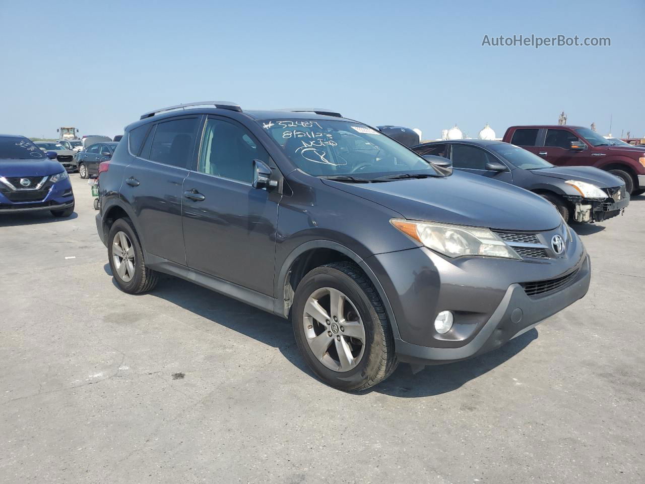 2015 Toyota Rav4 Xle Charcoal vin: 2T3WFREV6FW220474