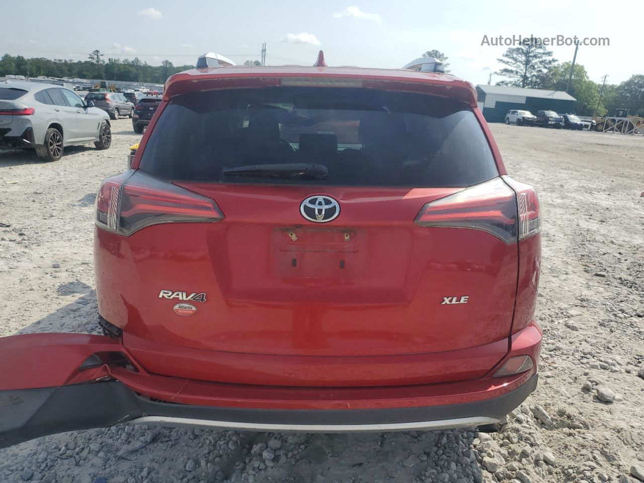 2016 Toyota Rav4 Xle Red vin: 2T3WFREV7GW257177