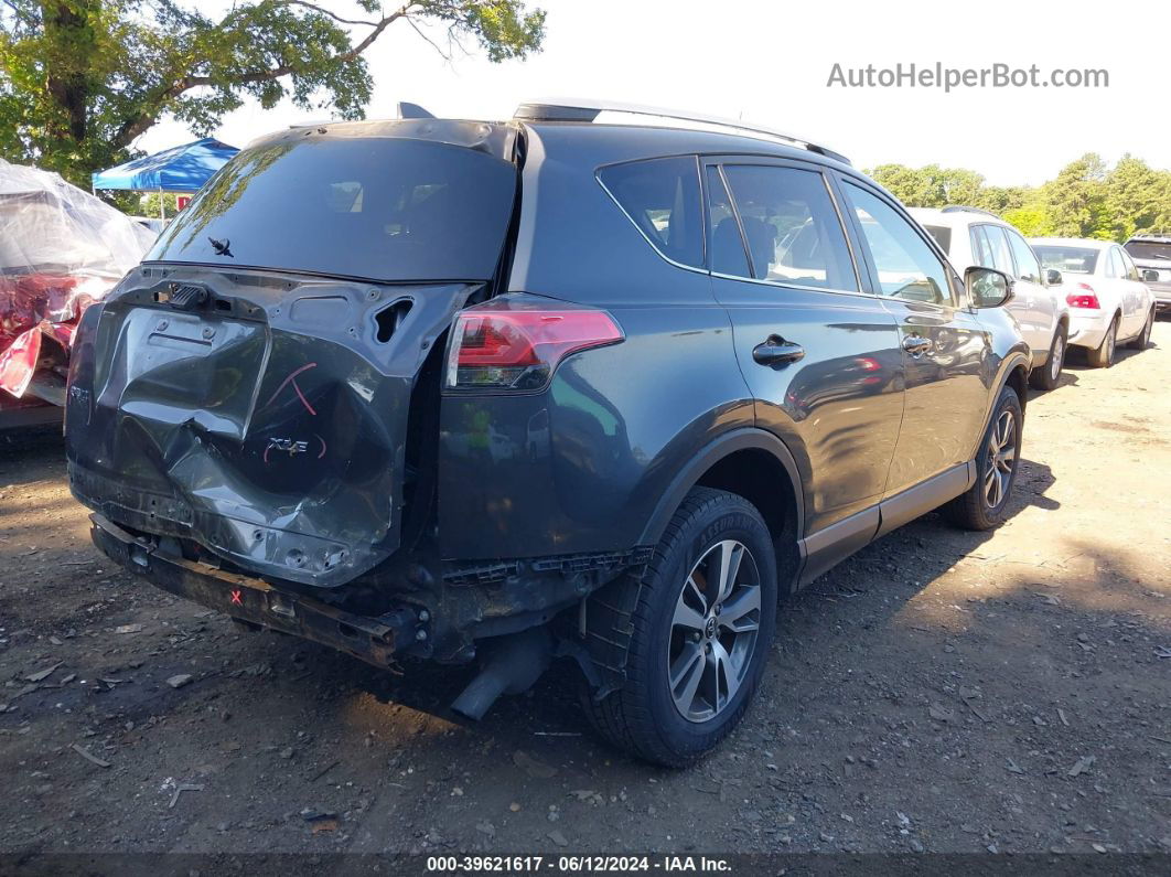 2016 Toyota Rav4 Xle Gray vin: 2T3WFREV7GW257308