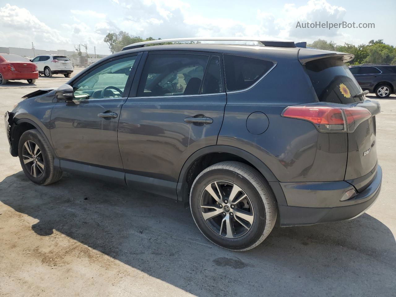 2016 Toyota Rav4 Xle Gray vin: 2T3WFREV7GW262895