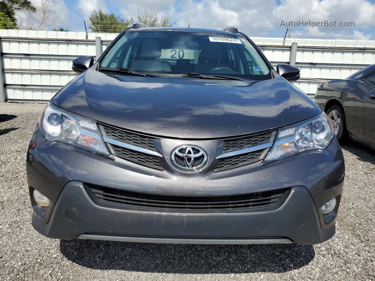 2015 Toyota Rav4 Xle Gray vin: 2T3WFREV8FW162397