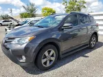 2015 Toyota Rav4 Xle Gray vin: 2T3WFREV8FW162397