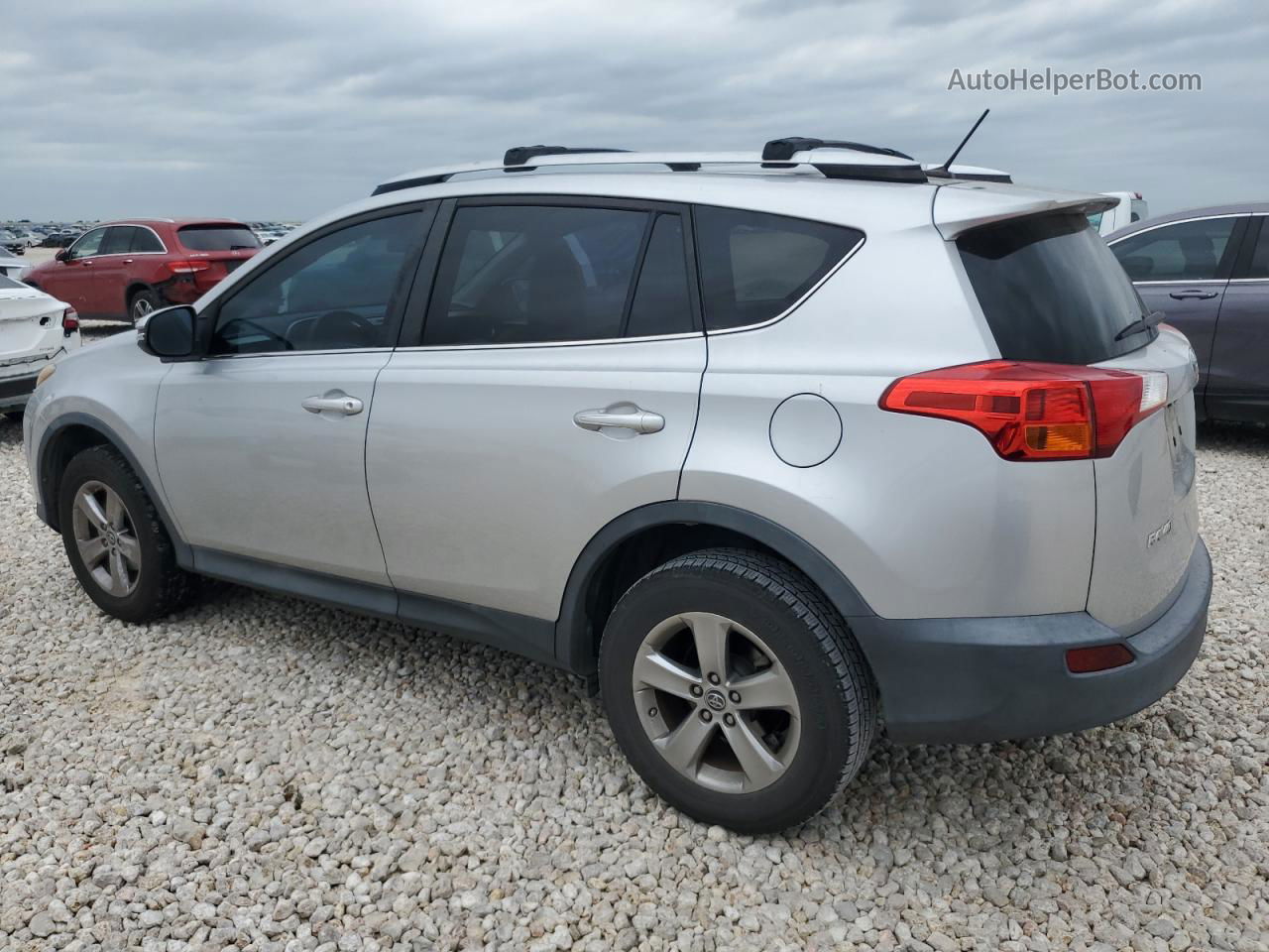 2015 Toyota Rav4 Xle Silver vin: 2T3WFREV8FW211260