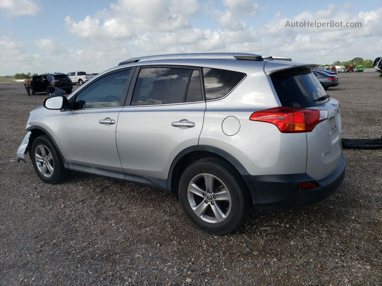 2015 Toyota Rav4 Xle Silver vin: 2T3WFREV8FW224980