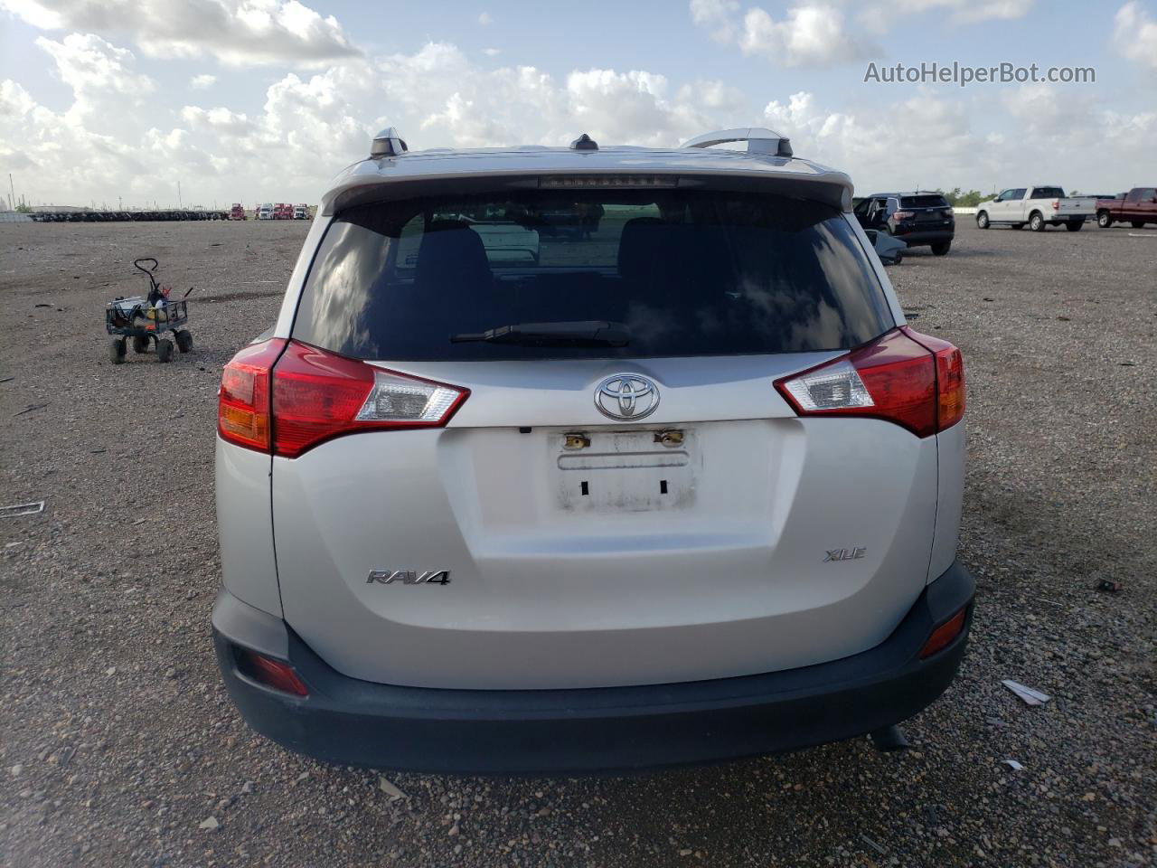 2015 Toyota Rav4 Xle Silver vin: 2T3WFREV8FW224980