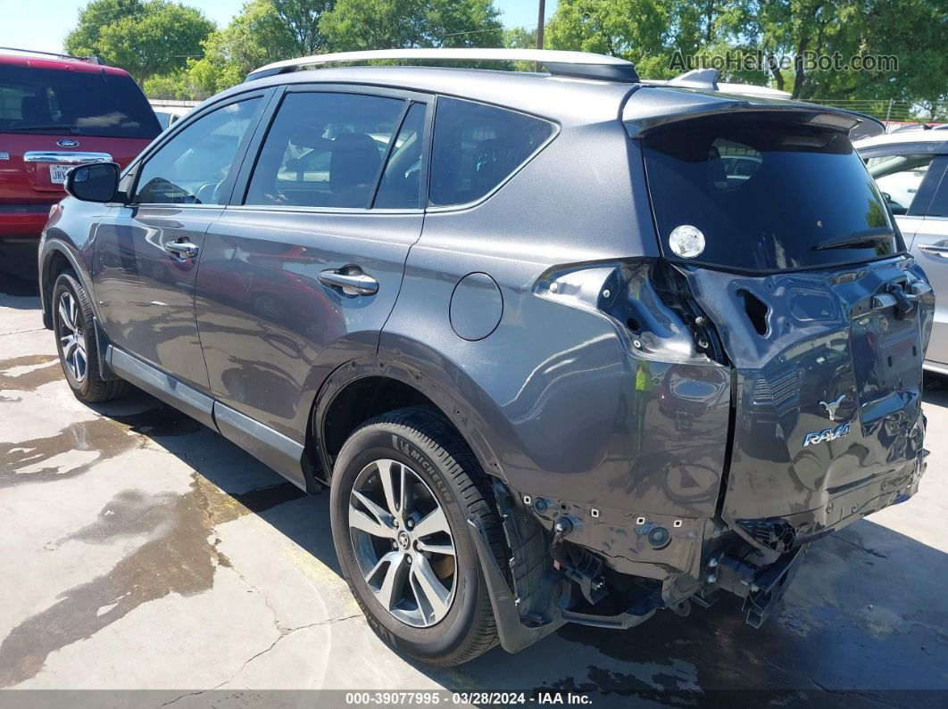 2017 Toyota Rav4 Xle Gray vin: 2T3WFREV8HW321437