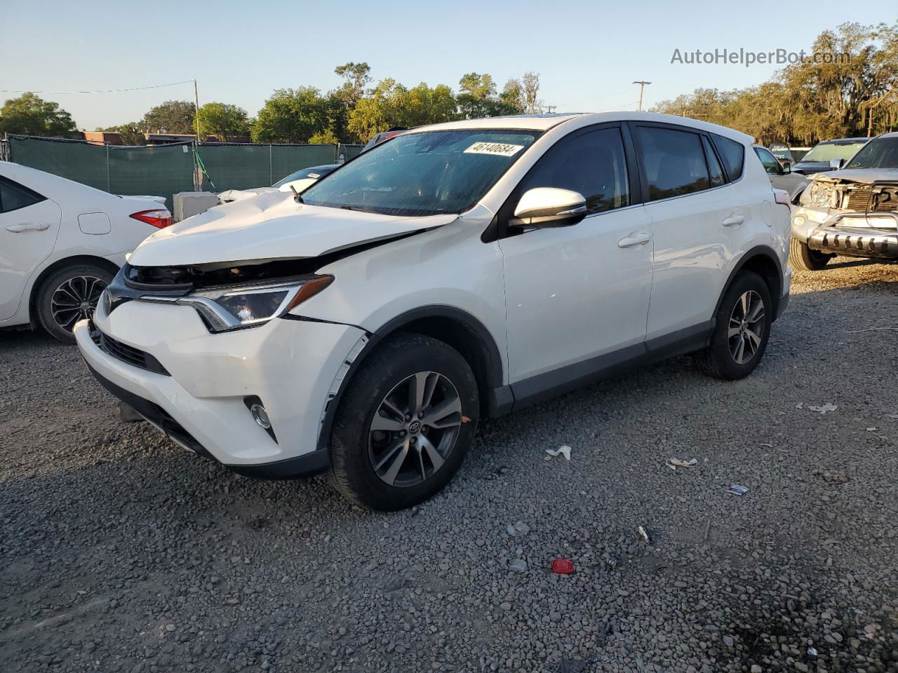 2018 Toyota Rav4 Adventure White vin: 2T3WFREV8JW411919