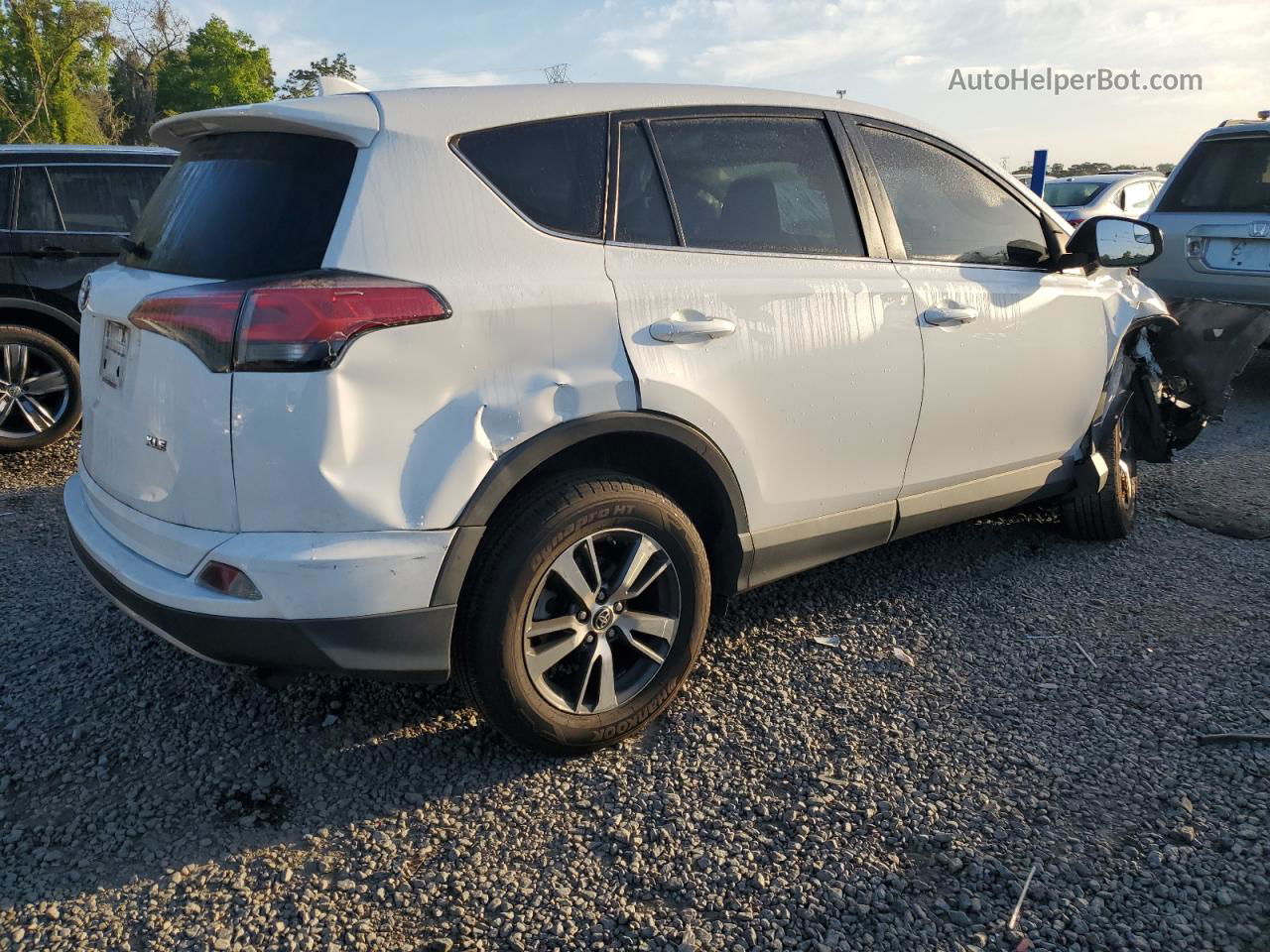 2018 Toyota Rav4 Adventure White vin: 2T3WFREV8JW411919