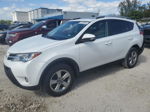 2015 Toyota Rav4 Xle White vin: 2T3WFREV9FW144331