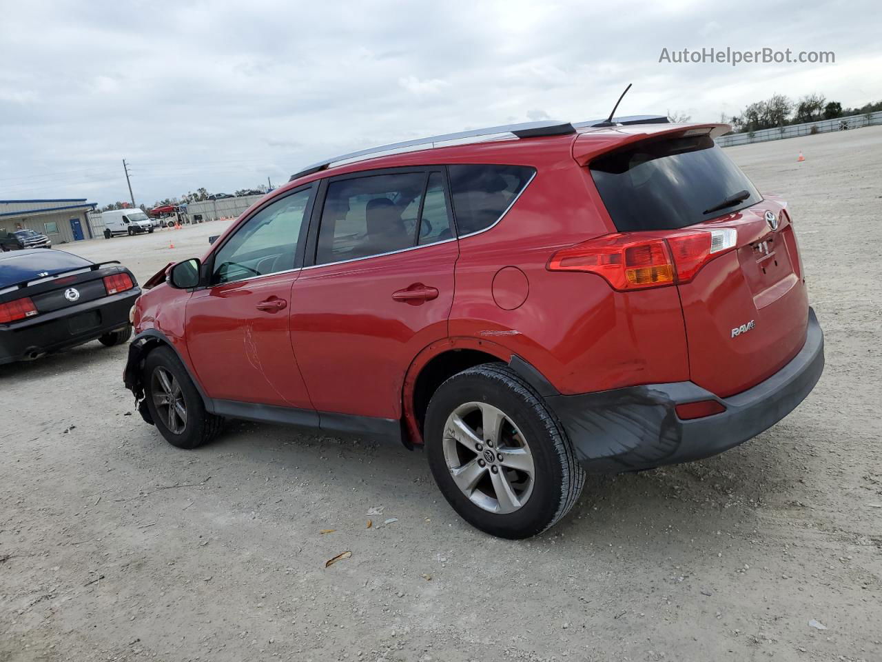 2015 Toyota Rav4 Xle Red vin: 2T3WFREV9FW221098