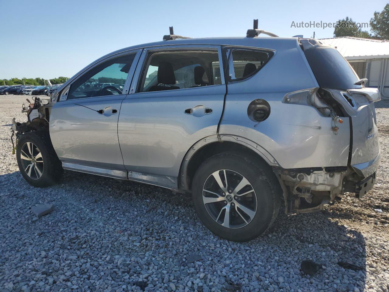 2017 Toyota Rav4 Xle Silver vin: 2T3WFREV9HW336125