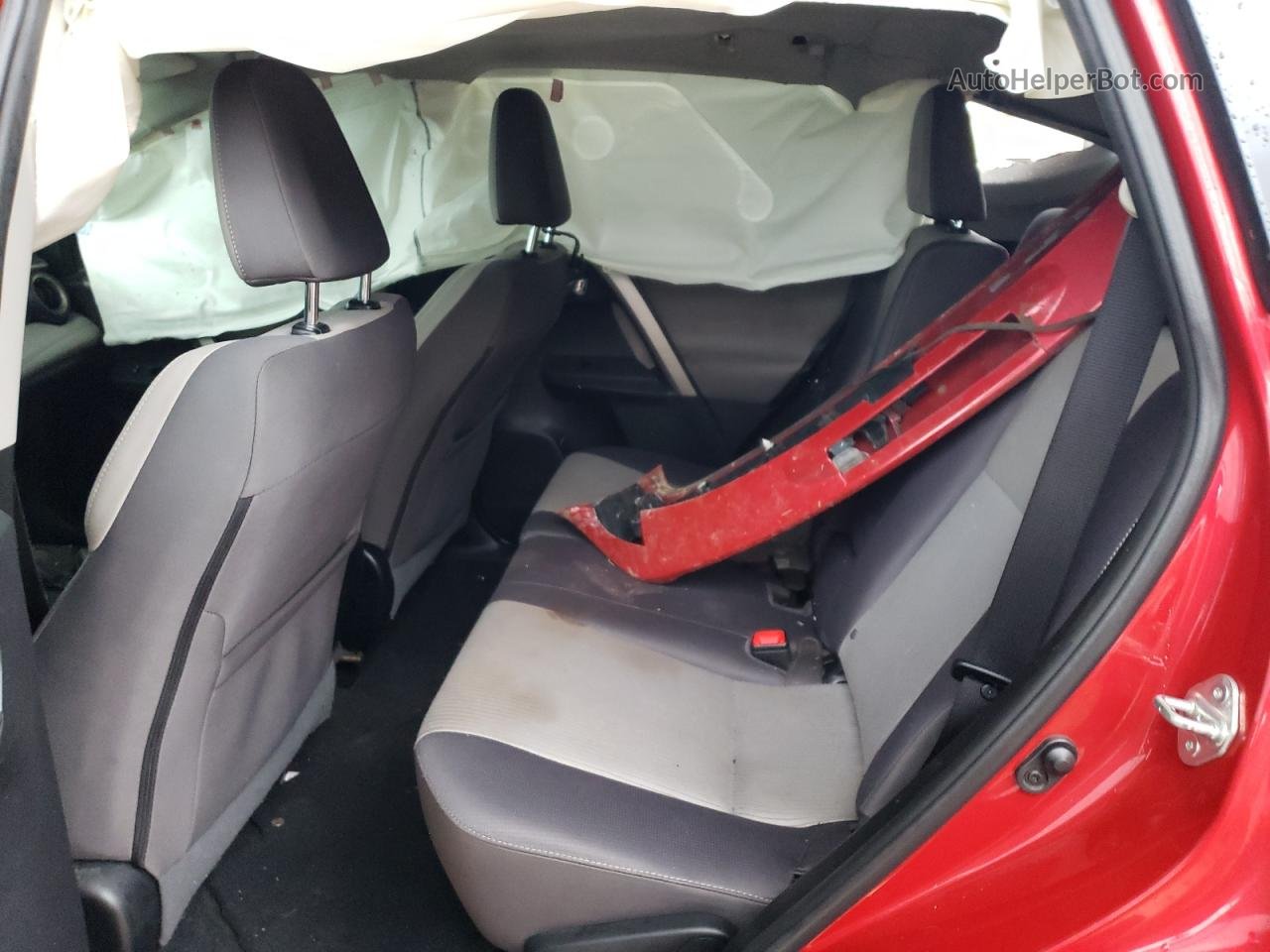 2015 Toyota Rav4 Xle Красный vin: 2T3WFREVXFW166130