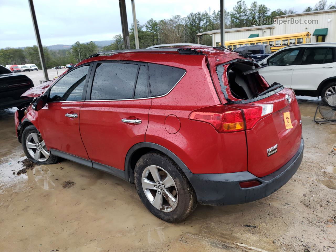 2015 Toyota Rav4 Xle Red vin: 2T3WFREVXFW166130