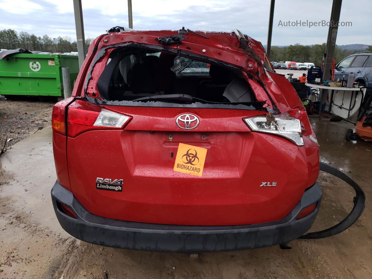 2015 Toyota Rav4 Xle Red vin: 2T3WFREVXFW166130