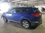 2015 Toyota Rav4 Xle Blue vin: 2T3WFREVXFW208733