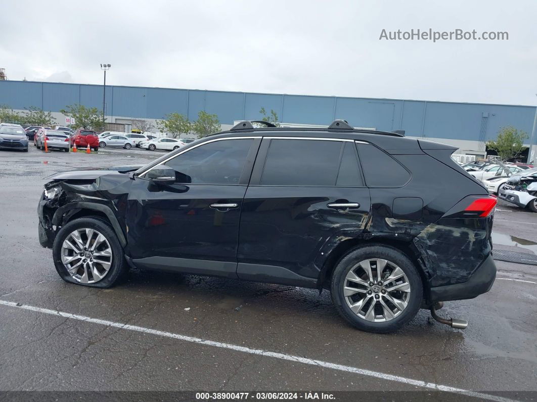 2021 Toyota Rav4 Limited Black vin: 2T3Y1RFV1MC131724